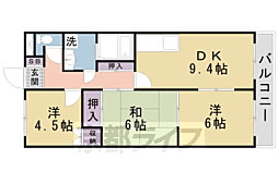 ハイツ北尾弐番館 1階/-