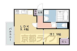 フェリーチェ 1LDKの間取図画像