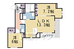 Aile北大路新町 2階/201