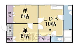 吉田中大路町アパート 1階