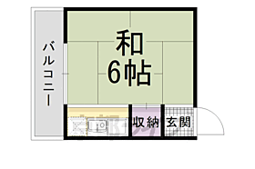 うずまさハイツ 408 ｜ 京都府京都市右京区常盤出口町（賃貸マンション1K・4階・12.06㎡） その2