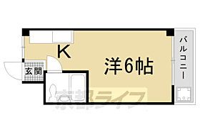 京都府京都市下京区本塩竈町（賃貸マンション1K・5階・18.49㎡） その2