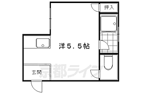 マオカハイツ 4C ｜ 京都府京都市左京区下鴨高木町（賃貸マンション1R・4階・20.00㎡） その2