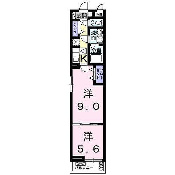 フォレスタ・和歌浦 105｜和歌山県和歌山市和歌浦東４丁目(賃貸アパート1K・1階・40.50㎡)の写真 その2