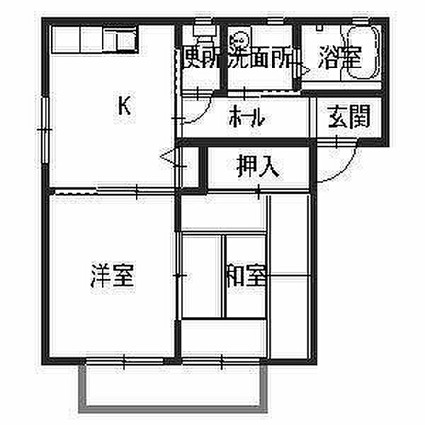 シャーメゾン高松 203｜和歌山県和歌山市東高松２丁目(賃貸アパート2K・2階・43.00㎡)の写真 その2