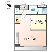 コンフォース21 310 ｜ 和歌山県和歌山市田尻（賃貸マンション1LDK・3階・45.60㎡） その2