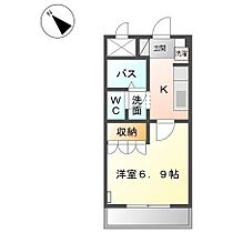 グランチェスタ．冬野 203 ｜ 和歌山県和歌山市冬野（賃貸アパート1K・2階・24.80㎡） その2