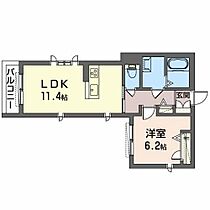 Halumiere 202 ｜ 和歌山県和歌山市西布経丁２丁目（賃貸マンション1LDK・2階・43.70㎡） その2