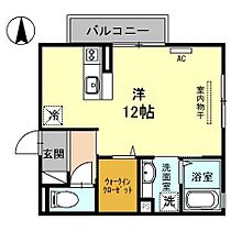 D-room 西小二里 201 ｜ 和歌山県和歌山市西小二里１丁目（賃貸アパート1R・2階・35.49㎡） その2