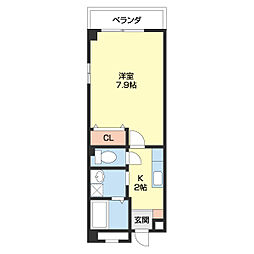 アパートメントM’s 4階