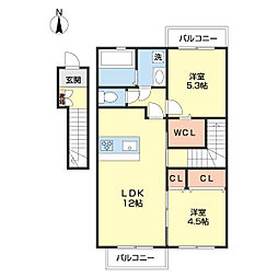 フェルーチェ 2階/2-203