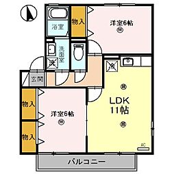 シンフォニータウンIII　F棟 2階/215