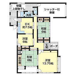 出島平屋戸建て -
