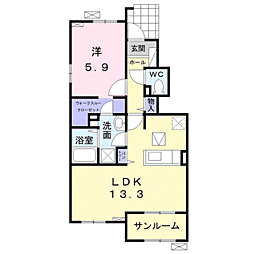 プリムローズII 1階/103