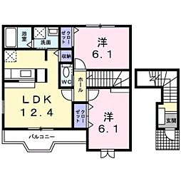 レジデンス・丸栖I 2階