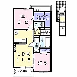 エテルノ木ノ本B 2階