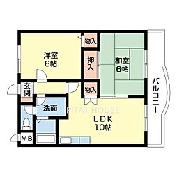 カサ・デ楠見 2階/203