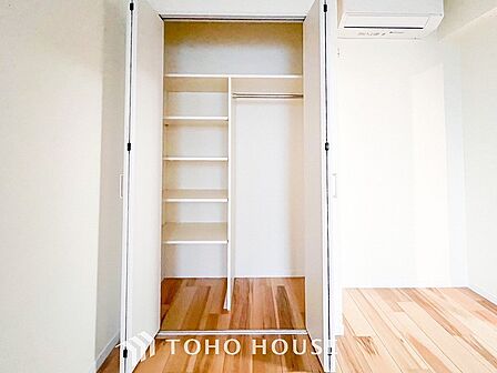 暮らし心地を大きく左右する収納を適材適所に配置し、使い勝手を考慮しました。
