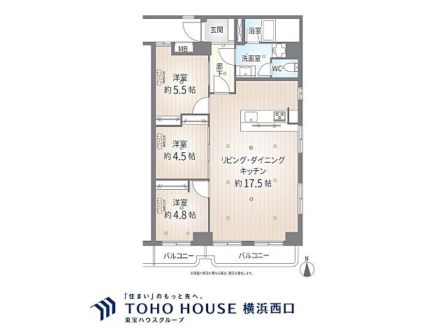 間取り コーポ柳町 3階/-