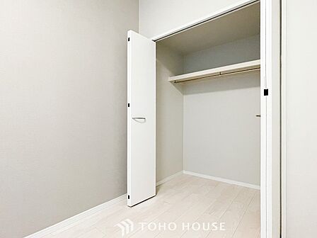 暮らし心地を大きく左右する収納を適材適所に配置し、使い勝手を考慮しました。
