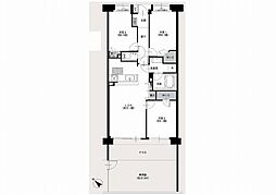 間取図画像 3LDK