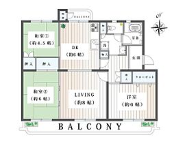 間取図画像 3LDK