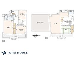 ヴェリテ根岸森林公園 4LDKの間取図画像