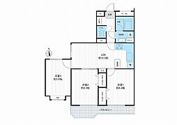 間取図画像 3LDK