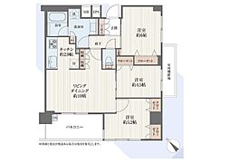 パレステージ日吉さくらが丘 3LDKの間取図画像