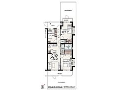 ナイスアーバン鶴見本町通り第2 3LDKの間取図画像