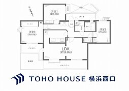ライオンズヒルズ本郷台伍番館 3LDKの間取図画像