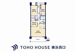 ヴィスタシア港北の丘 3LDKの間取図画像