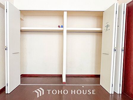 大容量の収納スペースで住空間はスッキリ広々。