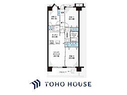 ミサワホームズ東大井 3LDKの間取図画像