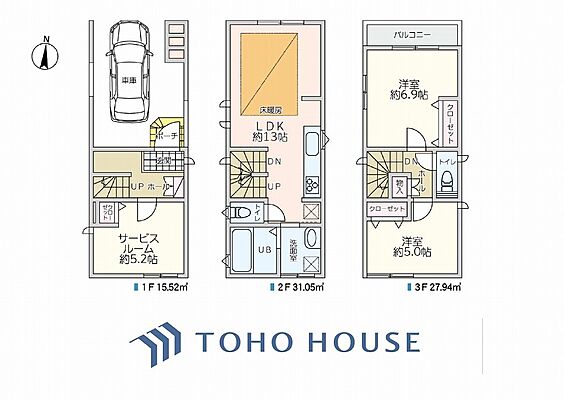 間取り 横浜市営地下鉄ブルーライン 新羽駅 徒歩15分