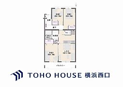 たまプラーザノースヒルズ 3LDKの間取図画像