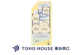グランシティ横濱テラッツァ睦町 3LDKの間取図画像