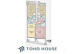 マレヴィラージュ梶ヶ谷 3LDKの間取図画像