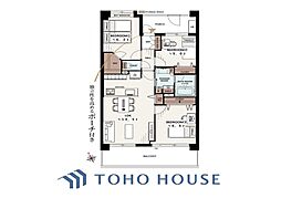 セボンコリネールエストエール 3LDKの間取図画像