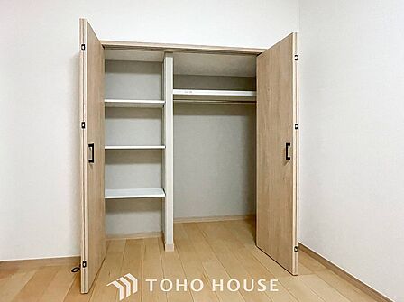 暮らし心地を大きく左右する収納を適材適所に配置。