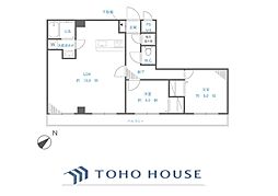 ライオンズマンション藤が丘 2LDKの間取図画像