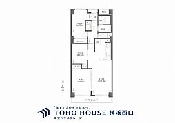 グリーンコーポ東戸塚A棟 3LDKの間取図画像