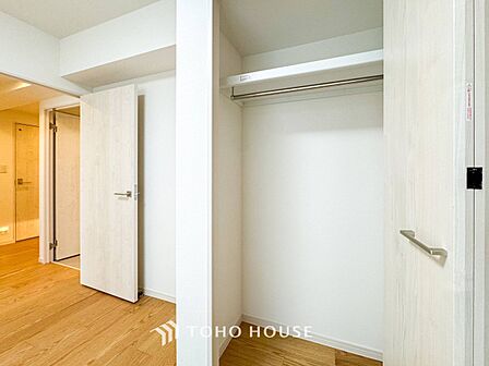 暮らし心地を大きく左右する収納を適材適所に配置。