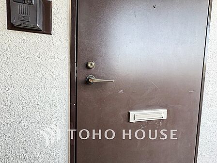 外出時も安心、玄関鍵。