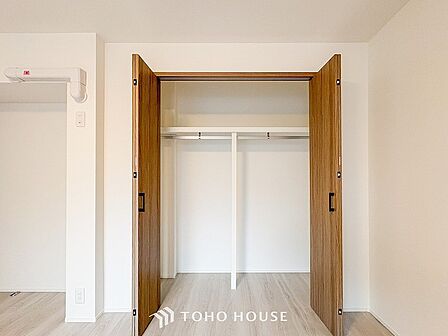 暮らし心地を大きく左右する収納を適材適所に配置。