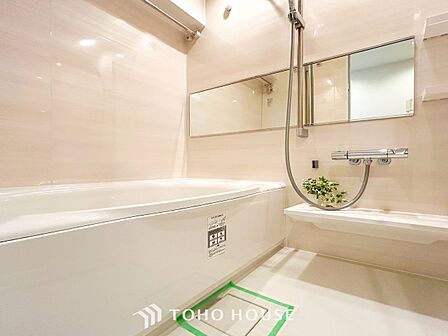 快適な使い心地とゆとりある空間が1日の疲れを解きほぐすバスルーム。