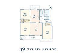 向ケ丘遊園センチュリータウン12号棟 3LDKの間取図画像
