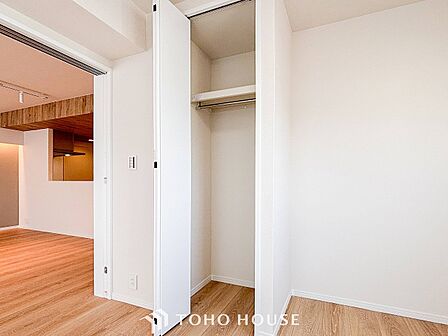 暮らし心地を大きく左右する収納を適材適所に配置。