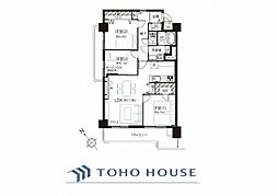 ボナハイツ星川 3LDKの間取図画像