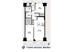 ストークマンション弘明寺 2LDKの間取図画像
